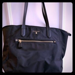 Michael Kora nylon black Tote bag
